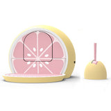 Vetreska Fruity Portable Cat Kitty Toilet Litter Box Tray House Lid Scoop Set Grapefruit V610-VK06-GR