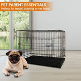 Little Buddies Royale 36in Foldable Pet Wire Dog Crate Enclosure - Medium D0677