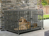 Heavy Duty Dog Cage with Lock & Bottom Tray V767-XPET686-L-G2