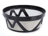 Reusable Coffee Filter Basket Cup with 100Pcs Filter Paper Coffee Machine Strainer Mesh V1294-YM0901-3118210102811