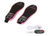 Heated Insoles DIY Cuttable Smart Remote Control USB Rechargeable Electric Heating Insoles for Men V1294-YM3113220238311-0421