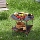 VEVOR Folding Camping Table, Outdoor Portable Side Tables, Lightweight Fold Up Table, 600D Oxford V952-HWZDBZN55LBS4D4TOV0