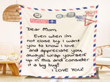 Mother's Day Father's Day Letter Printed Throw Blanket Gifts Soft Flannel Blanket for Bed Couch V1294-YM0523-10343287