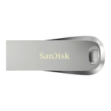 SanDisk 256GB Ultra Luxe USB3.1 Flash Drive Memory Stick USB Type-A 150MB/s capless sliver 5 Years V1202-V2-USSD-CZ74-256G