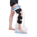 Waterproof Wide Full Leg Cast Cover Reusable for Shower after Surgery with Non-Slip Bottom, V1369-AZ3-W-18888