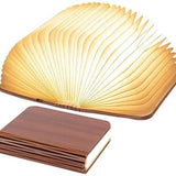 Christmas giftsRechargeable LED Book Night Light Creative Folding Wooden Lamp with Magnetic Design V1107-LED BOOK NIGHT LIGHT1-XL