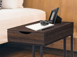Sarantino C-Shaped Drawer Side Table TBL-NTD-576-04