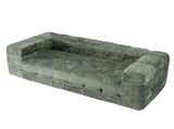 Artiss Comfort Boneless Sofa for Living Room Green Luxury Chenille SBED-K-CNIE-2S-GN