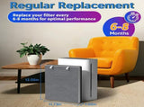 Vital 100 Replacement ilter Compatible With LEVOIT Vital 100 Air Puriier, 3-in-1 Great High-Eiciency V1259-DP01-F-310