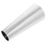 Elegant Desktop Vase, Plated Silver Stainless Steel, Reliable Flower Holder, 2Pcs V1369-AZ3-W-20864