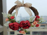 Simulation Peony Garland Outdoor Decoration Garland Wedding Home Door Decoration V1294-YM0715-211102XU04-3