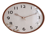 Wood Wall Clock Retro Quiet Decorative 12 Inch Round Wall Clock for Home Bedroom Living Room Decor V1294-YM0901-3115240111012