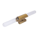 Wall Light Fixture Gold Brushed Metal Glass Lampshade Elegant Modern Wall Sconce with E26 Socket V1294-YM0901-3119240131411