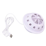 Mini Ultrasonic Dishwasher Portable USB Household Fruit Dishwasher for Home KitchenWhite V1294-YM0523-3113210186111