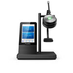 YEALINK WH66 Mono UC DECT Wirelss Headset With Touch Screen, Busylight On Headset, Leather Ear V177-L-IPY-WH66-MONO-UC