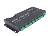 DMX Decoder 24 Channel Digital Display Dimming Driver LED DMX512 Controller for RGB Strip Light DC V1294-YM0901-3119240065811