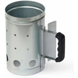 Charcoal Chimney Starter for Charcoal Grills, Galvanized Steel with Cool Touch Bakelite Handle, V1189-LC-HW-00396