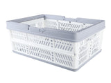 Collapsible Baskets with Handles PP Waterproof Collapsible Storage Crates for Home Kitchen Bedroom V1294-YM0703-3117230068511