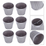6Pcs Bedroom Cloth Fabric Lampshade Lamp Cover Shade for E14 Chandelier Wall Light Bulb V1294-YM0901-3119200095911