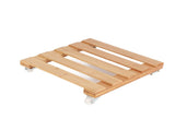 Plant Display Stand Indoor Living Room Shelf Free Standing Shelf with Row Wheel for Garden V1294-YM0901-190119QY0141