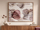 Yezi Wall Art Canvas Abstract 8080cm Modern Framed Artwork Home Office Decor DECO1039-P3-80X80-AU