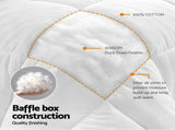 Giselle Bedding Single Quilt, 200GSM Summer Duck Down Feather Doona Insert QUILT-DFD-200-S