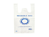 680pcs 2650cm Eco Design Reusable Plastic Singlet Shopping Bags Grocery Carry Checkout V563-1BOX-LF2700-M