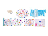 Paper Plate Cup Tableware Set for Party V1294-YM0901-3117250082111