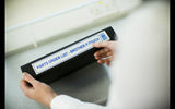 Genuine Brother TZe-263 Labelling Tape Cassette Blue on White, 36mm wide, 8m long Compatible with V177-L-COB-TZE-263