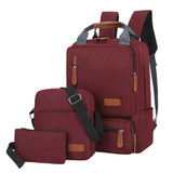 Tools Clearance Sale, Backpack Three Set Red Backpack For Men Men'S Business Backpack Three V1192-AZ-W-25953