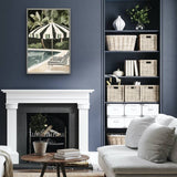 Jungle By The Pool Artwork Framed Wall Art 80x120cm V637-E592644