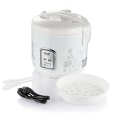 5L Electric Rice Cooker with Steamer Basket, Non-Stick Inner Pot, 24-Hour Delay Timer and Keep-Warm V1341-ZY-FPSE7JRD-WHITE