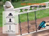 Staircase Metals, 44'' x 1/2" Galvanized Steel Decorative Banister Spindles, 10 Pack Deck V952-ZXKLGZ44YC103UJY9V0