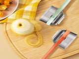 Kitchen Special Fruit Peeler with Box Storage, 2026 New Double-Sided Stainless Steel Multi-Function V1258-DP02-C-2488