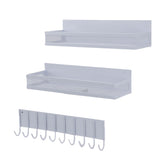 Magnetic Refrigerator Rack Movable Fridge Organizer Space Saving Seasoning Shelf for Kitchen V1294-YM0901-3118250135612