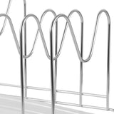 Stainless Steel Kitchen Drying Rack with Pot Cover Storage Organizer, , 1 Piece V1192-AZ-W-27834