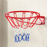 Everfit Basketball Ring Hoop Rim Goal Net 45CM BAS-HOOP-D45R-RD