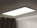 EMITTO 3-Colour Ultra-Thin 5CM LED Ceiling 90W Black LI0374-90W-BK_NZ