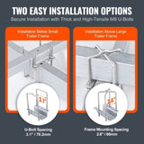 Boat Guide, 1.57M with LED Light Guide Poles, 2PCS Rustproof Galvanized Steel V952-CTCDGDLX60YC6XY06V0