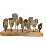 Handcrafted Mask Faces Figurines 60cm V637-33844FCE