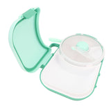 Snack Rotating Container with Lid Sealed Plastic Rotating Snack Storage Box for Outdoor Mint Green V1294-YM0901-3118240200711