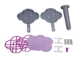 Anime Demon Costume Cheering Wand Multifunctional Cosplay Purple Luminous Cheering Stick for Parties V1294-YM0901-3115260005711