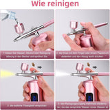 Wireless Airbrush Machine with USB Charging 3 Speed Modes for Nail Art Cake Decorating and Painting, V1188-MS-325-0103