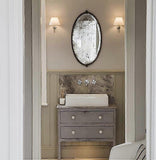Battery Operated Wall Sconces Set of 2, USB Rechargeable Wireless Lamps, Remote, Linen Shade V1263-JX-5781