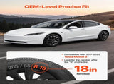 Hubcaps Wheel Covers for 2017-2023 Tesla Model 3, 18 Inch Set of 4 Wheel Rim Cover Hubcaps OEM Style V952-ZYLGGYGH4JTT0GYKX001V0