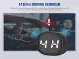 Speedometer - Digital GPS Speedometer - Head-up Display - KMH/MPH - With driver fatigue alert and V1188-MS-313-0627
