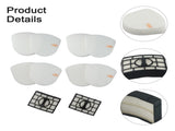 Replacement Filter Set for Shark Upright Vacuums Featuring Compatibility with Various Models V1189-LWWAL-20260327-04823