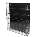 Model Display Case with Stand - Kids Toy Organizer Shelf for Collectibles and Miniature Models V1366-AZ2-W-27350