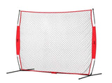 Barricade Backstop Net, 7x7 ft Ball Sports Barrier Netting, Portable Practice Equipment with Carry V952-DQW77YC00000P85CUV0