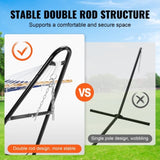 Universal 2 Person Hammock Stand, Adjustable Heavy Duty 550 lbs Capacity Hammock Stand Fits 8-13 ft V952-CXDCJCXJS118H5RLYV0